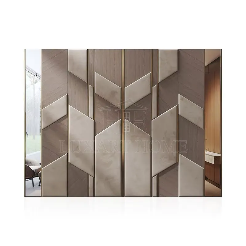 Pvc Panel Background - Personalizowane tło do sypialni w willi,