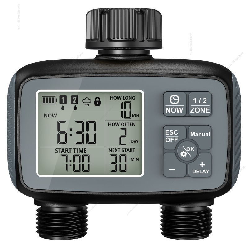 Timer Dual Outlet - Inteligentny programator nawadniania z podwójnym zaworem,