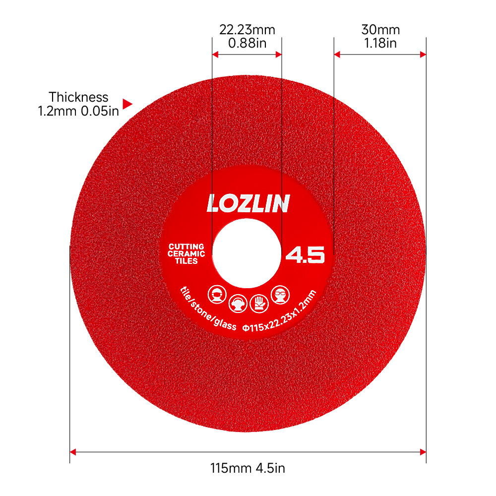 LOZLIN 3/6 szt. 4,5
